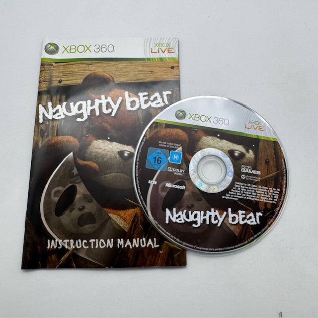 Naughty Bear Xbox 360 PAL ITA (Usato)