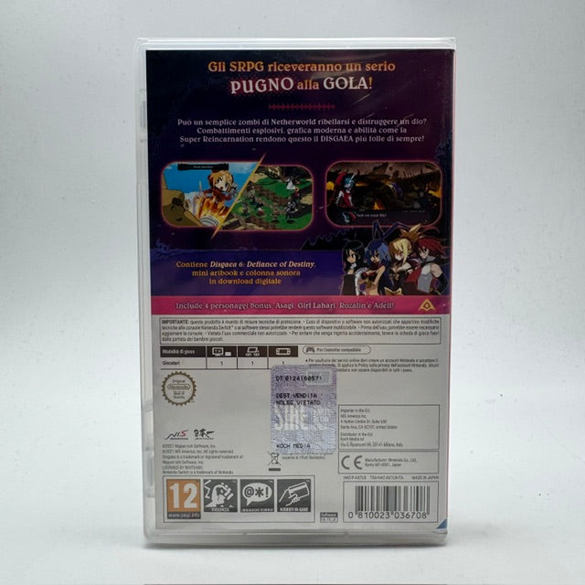 Disgaea 6: Defiance of Destiny Nintendo Switch PAL ITA (nuovo)