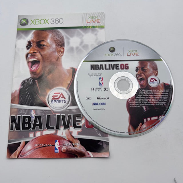 NBA LIVE 06 Xbox 360 PAL ITA (USATO)