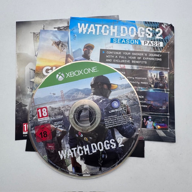 Watch Dogs 2 Xbox One/Series X PAL ITA (USATO)