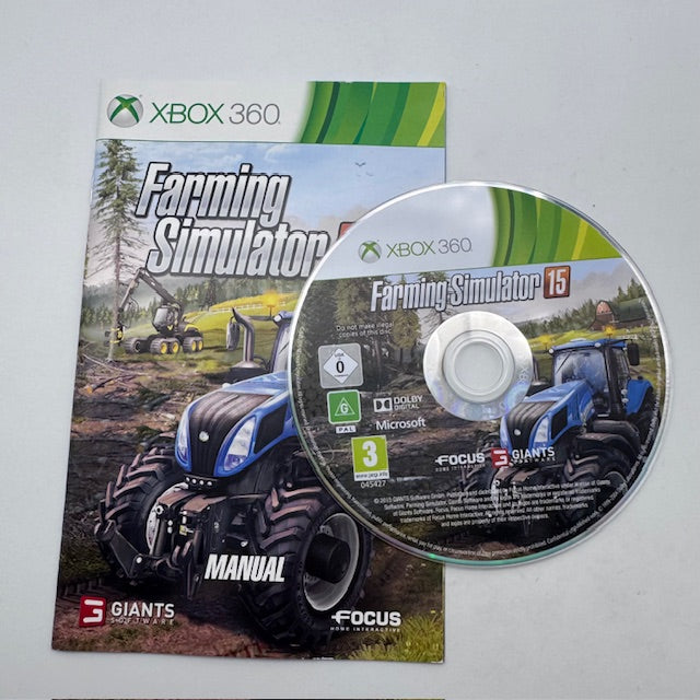 Farming Simulator 15 Xbox 360 PAL GER (USATO)