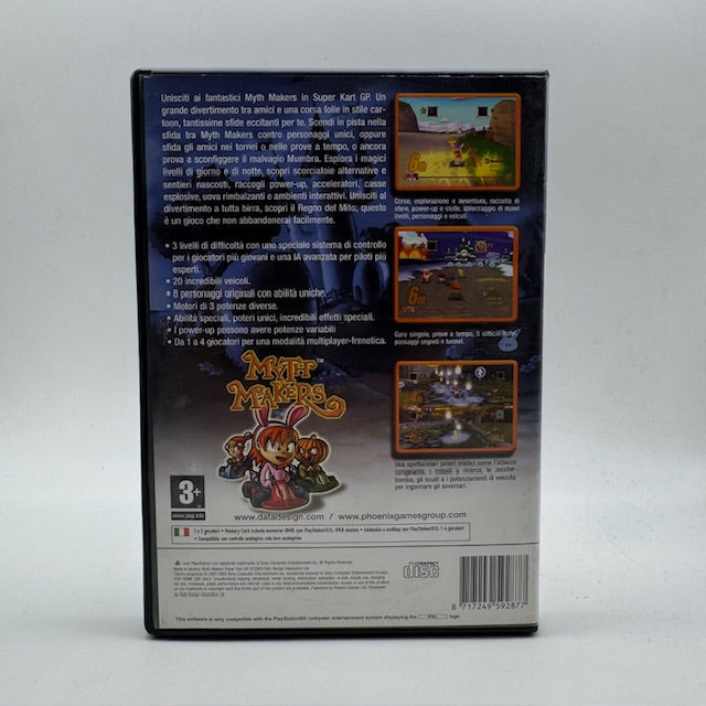 Myth Makers Super Kart GP PS 2 Playstation 2 PAL ITA (Usato)