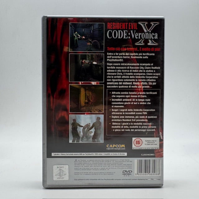 Resident Evil - Code Veronica X Playstation 2 PAL ITA (USATO)