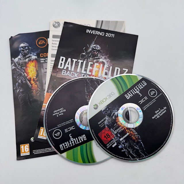 BATTLEFIELD 3 Xbox 360 PAL ITA (USATO)