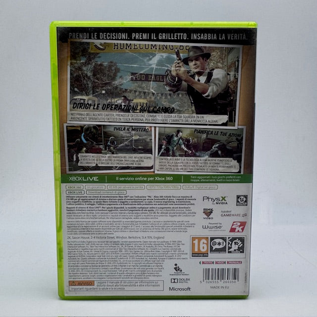 THE BUREAU XCOM DECLASSIFIED Xbox 360 PAL ITA (USATO)