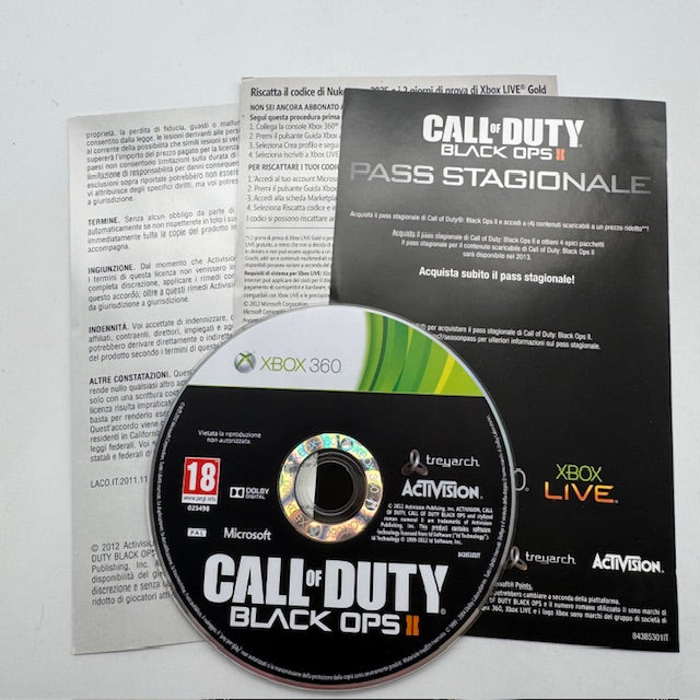 Call of Duty Black Ops II Xbox 360 PAL ITA (Usato)