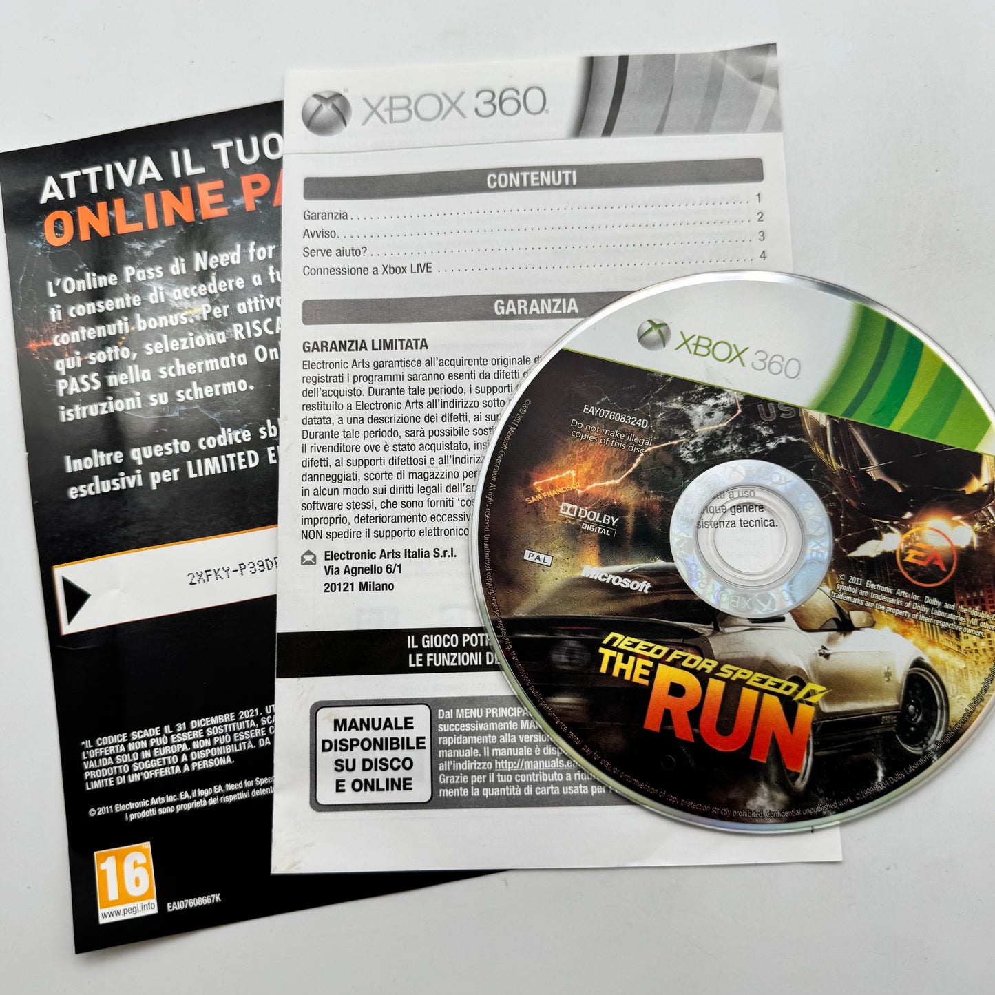 Need for Speed - The Run Limited Edition Xbox 360 PAL ITA (USATO)