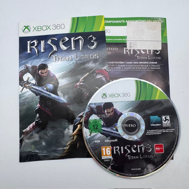 Risen 3 Titan Lords First Edition Xbox 360 PAL ITA (USATO)