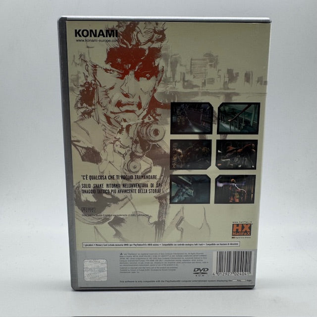 Metal Gear Solid 2: Sons of Liberty PS2 Playstation 2 PAL ITA (USATO)