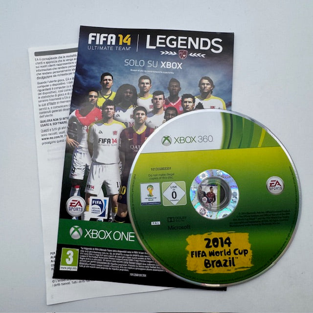 Mondiali FIFA Brasile 2014 Xbox 360 PAL ITA (USATO)