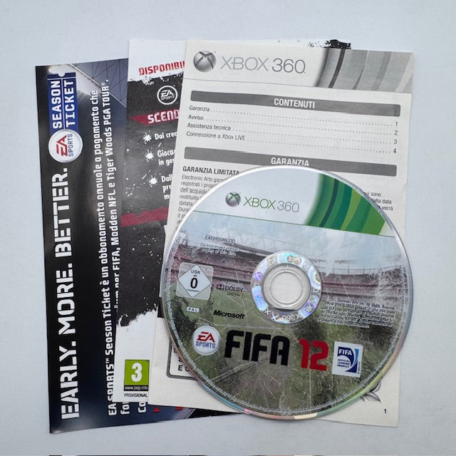 FIFA 12 Xbox 360 PAL ITA (USATO)