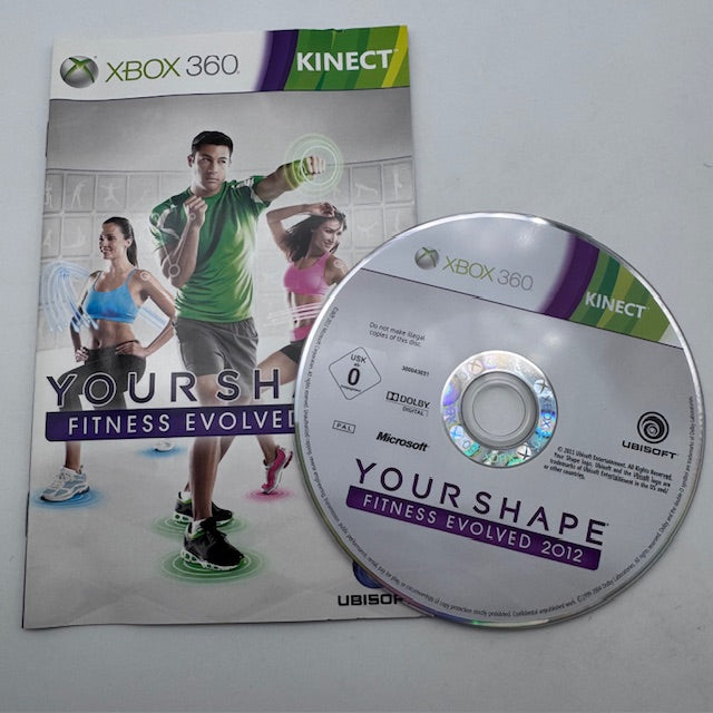 Your Shape Fitness Evolved 2012 (Richiede KINECT) Xbox 360 PAL ITA (USATO)