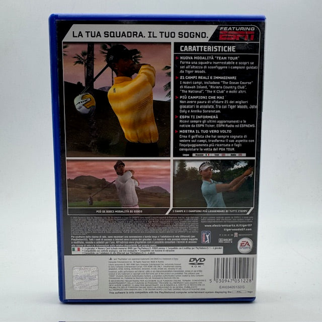 Tiger Woods PGA Tour07 Ps2 Playstation 2 PAL ITA (USATO)