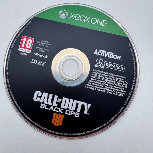 Call of Duty Black OPS IIII 4 Xbox One/Series X PAL ITA (USATO)