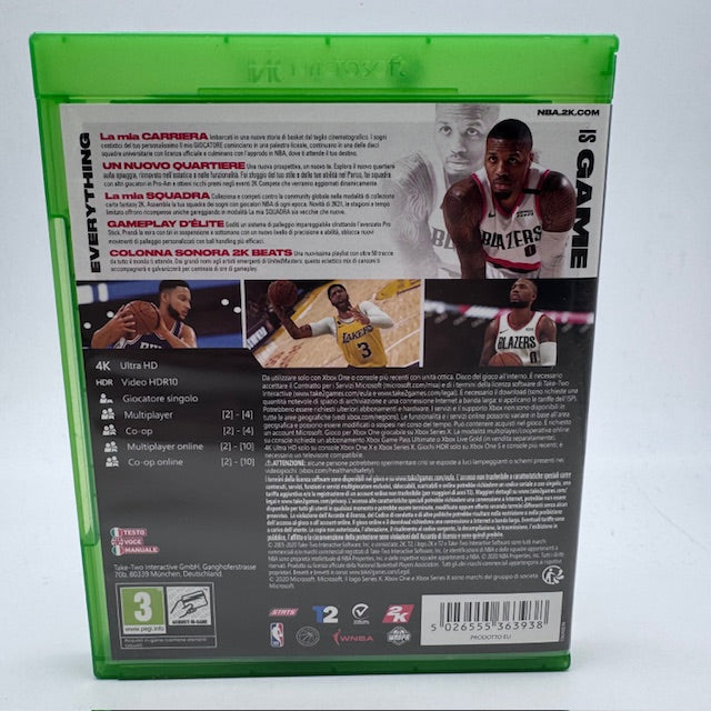 NBA 2K21 Xbox One PAL ITA (USATO)