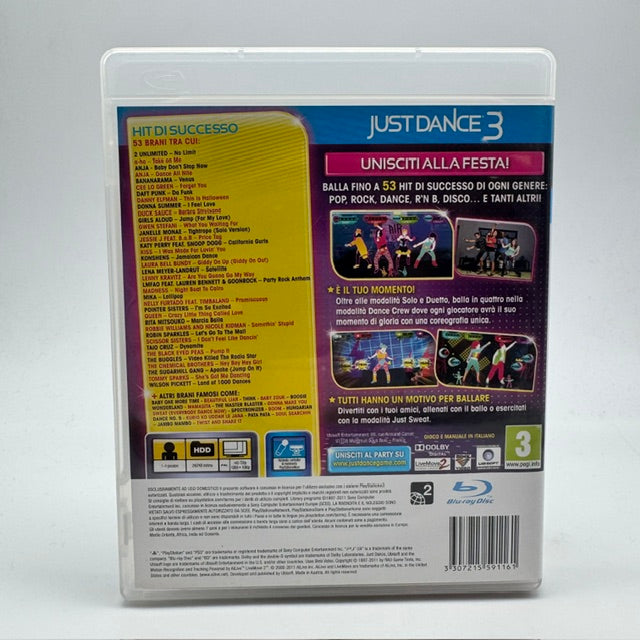 Just Dance 3 PS3 Playstation 3 PAL ITA (usato)