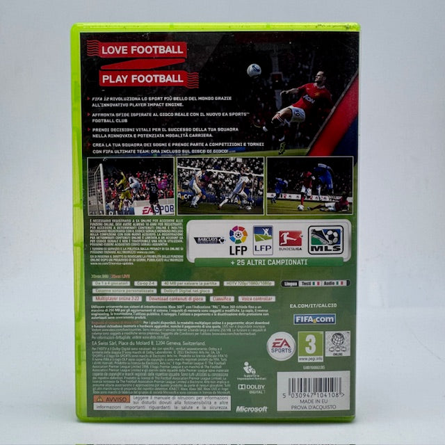 FIFA 12 Xbox 360 PAL ITA (USATO)