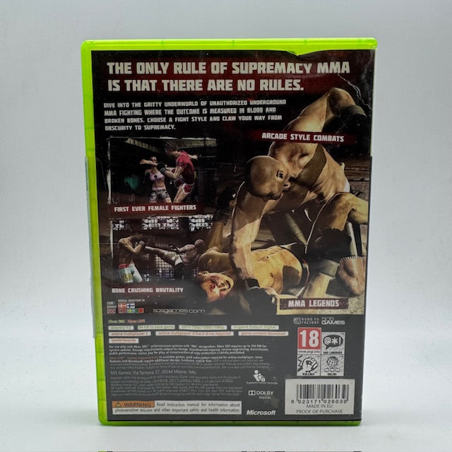 Supremach MMA Xbox 360 PAL ITA (Usato)