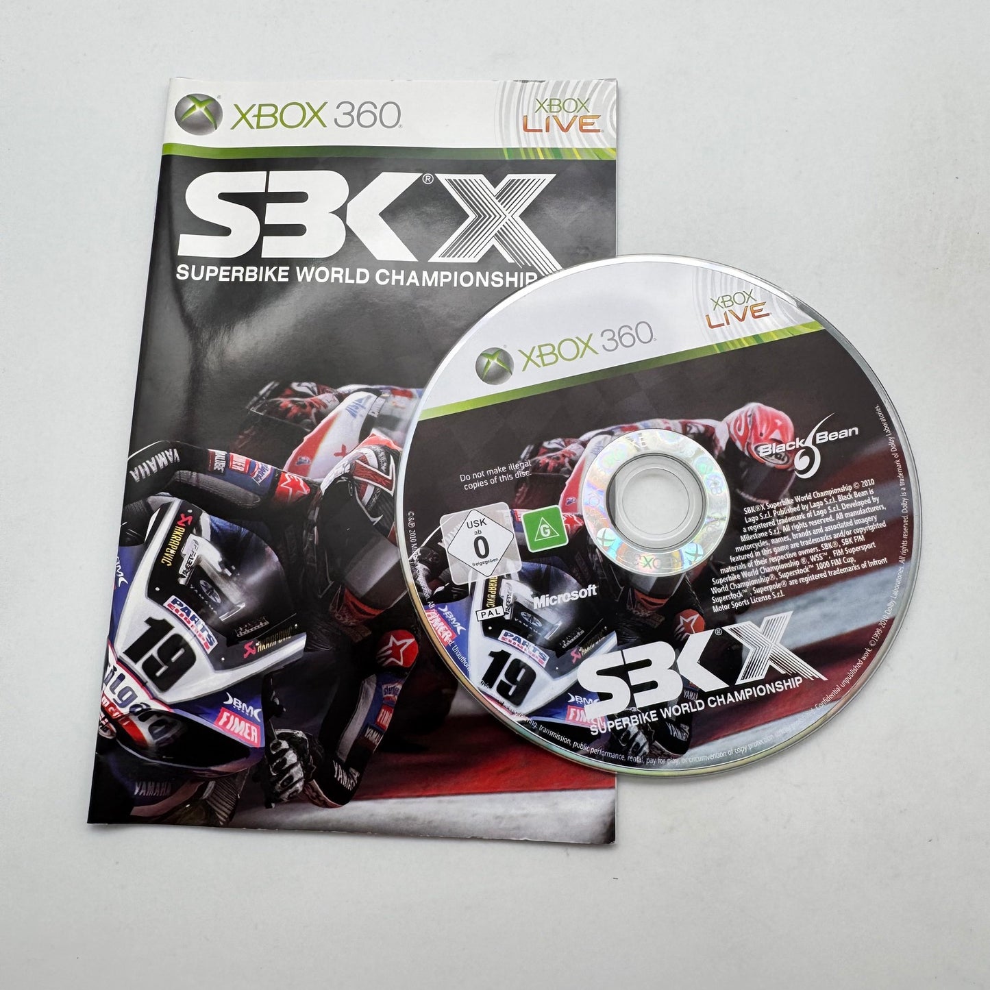 SBK X Superbike World Championship Xbox 360 PAL ITA (USATO)