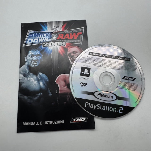 WWE SmackDown! vs. Raw PS 2 Playstation 2 PAL ITA (Usato)