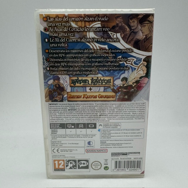 Baten Kaitos I & II HD Remaster 1 e 2  Nintendo Switch PAL MULTI (NUOVO)