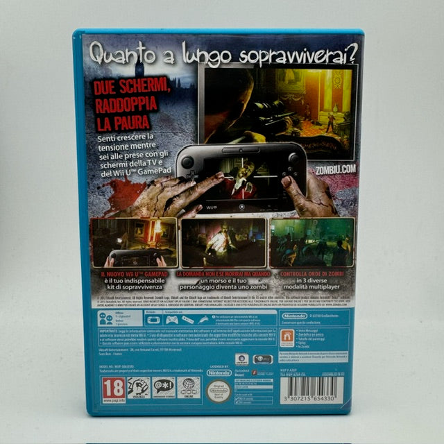 Zombi U  Nintendo WiiU PAL ITA  Triangolo Blu (Usato)