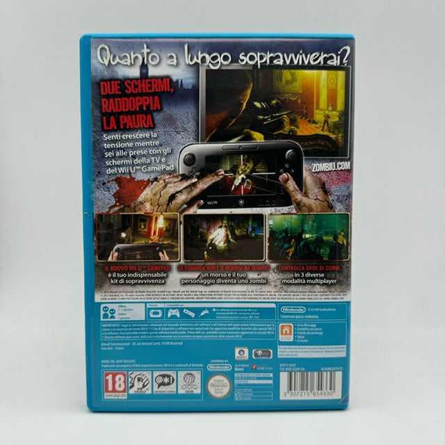 Zombi U  Nintendo WiiU PAL ITA  Triangolo Blu (Usato)