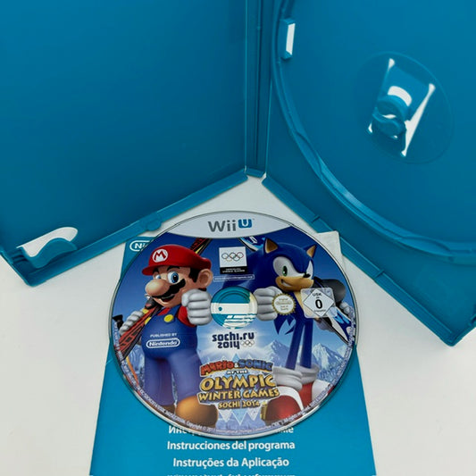 Mario & Sonic Ai Giochi Olimpici Invernali Sochi 2014 Nintendo WiiU PAL (usato)