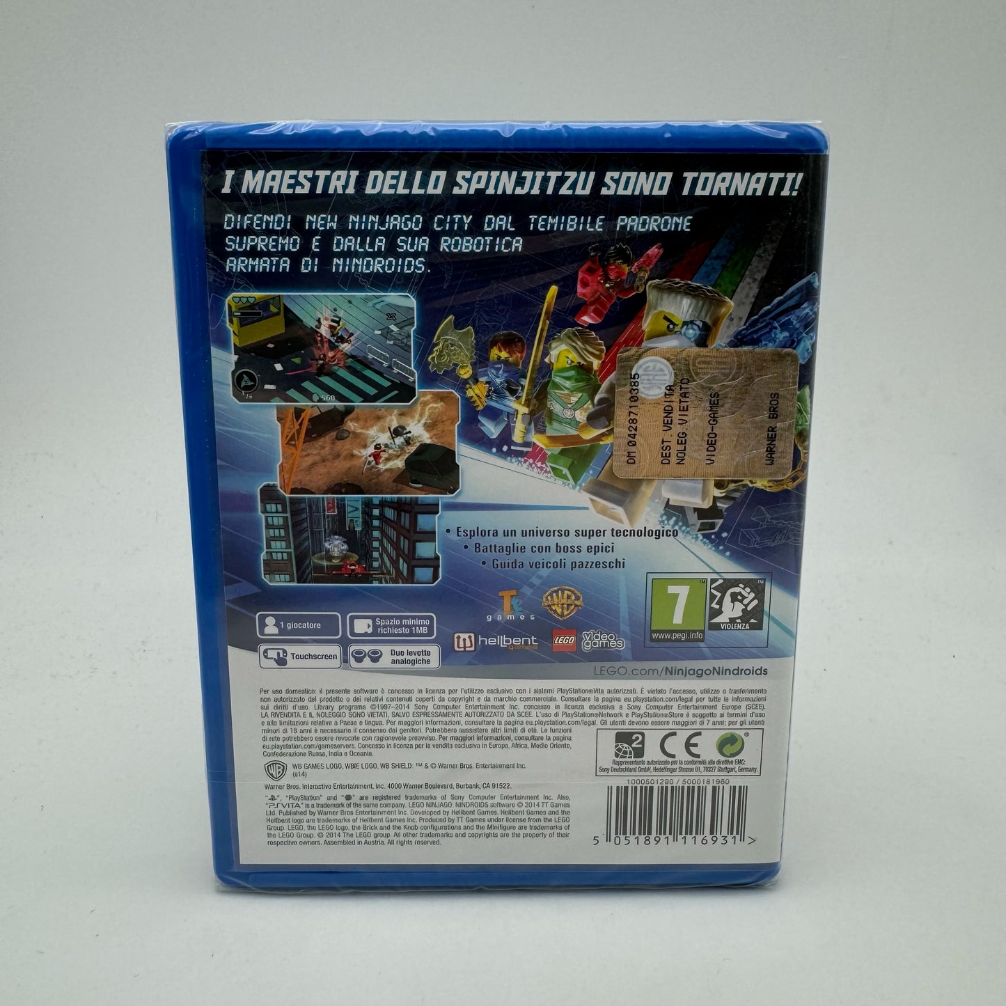 Lego Ninjago Nindroids Sony PS Vita PAL ITA