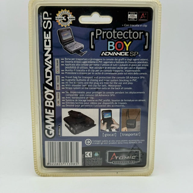 Custodia ATOMIC Protector per Game Boy Advance SP