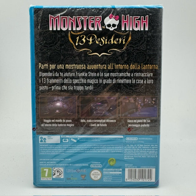 Monster High 13 Desideri Nintendo WiiU PAL ITA
