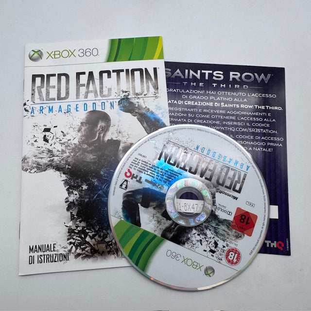 RED FACTION ARMAGEDDON Xbox 360 PAL ITA (USATO)