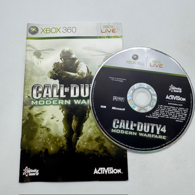 Call of Duty 4 Modern Warfare Xbox 360 PAL ITA (Usato)