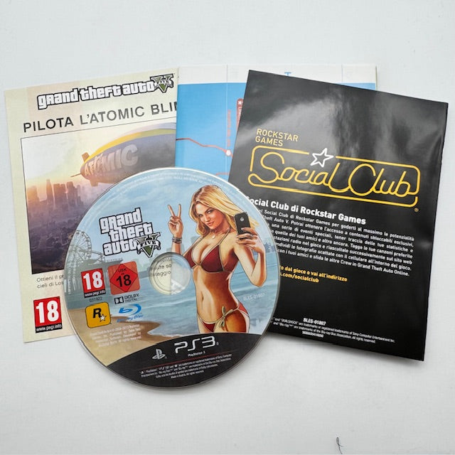 Grand Therft Auto V PS3 Playstation 3 PAL ITA (usato)