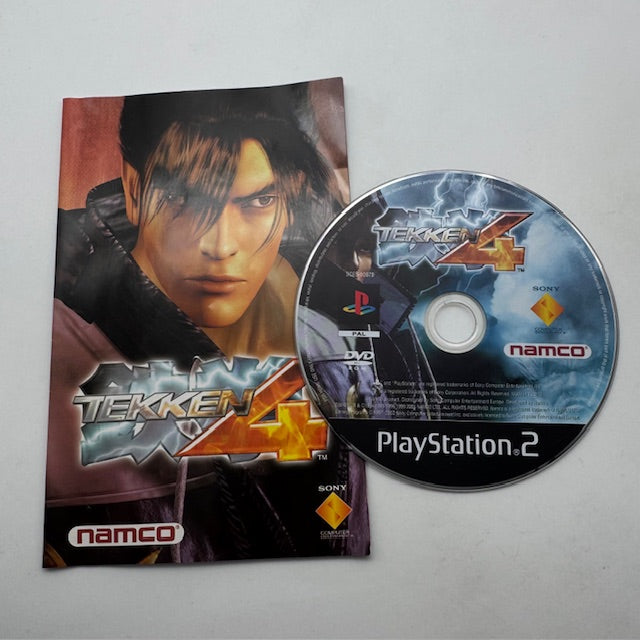 Tekken 4 PS2 Playstation 2 PAL ITA (USATO)