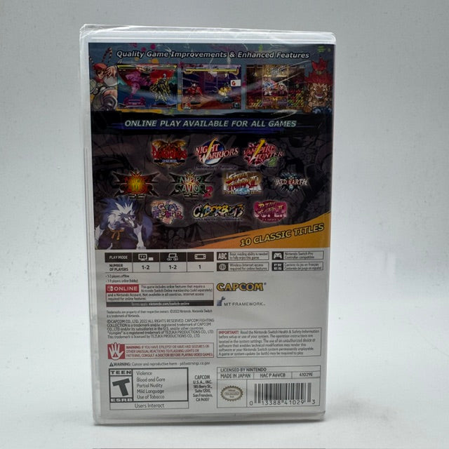 Capcom Fighting Collection Nintendo Switch PAL ITA (nuovo)