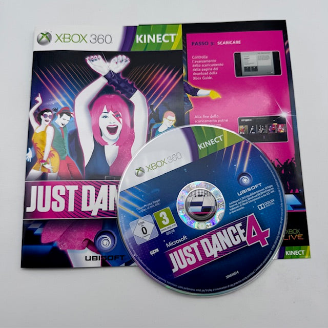 Just Dance 4 (Richiede KINECT) Xbox 360 PAL ITA (USATO)