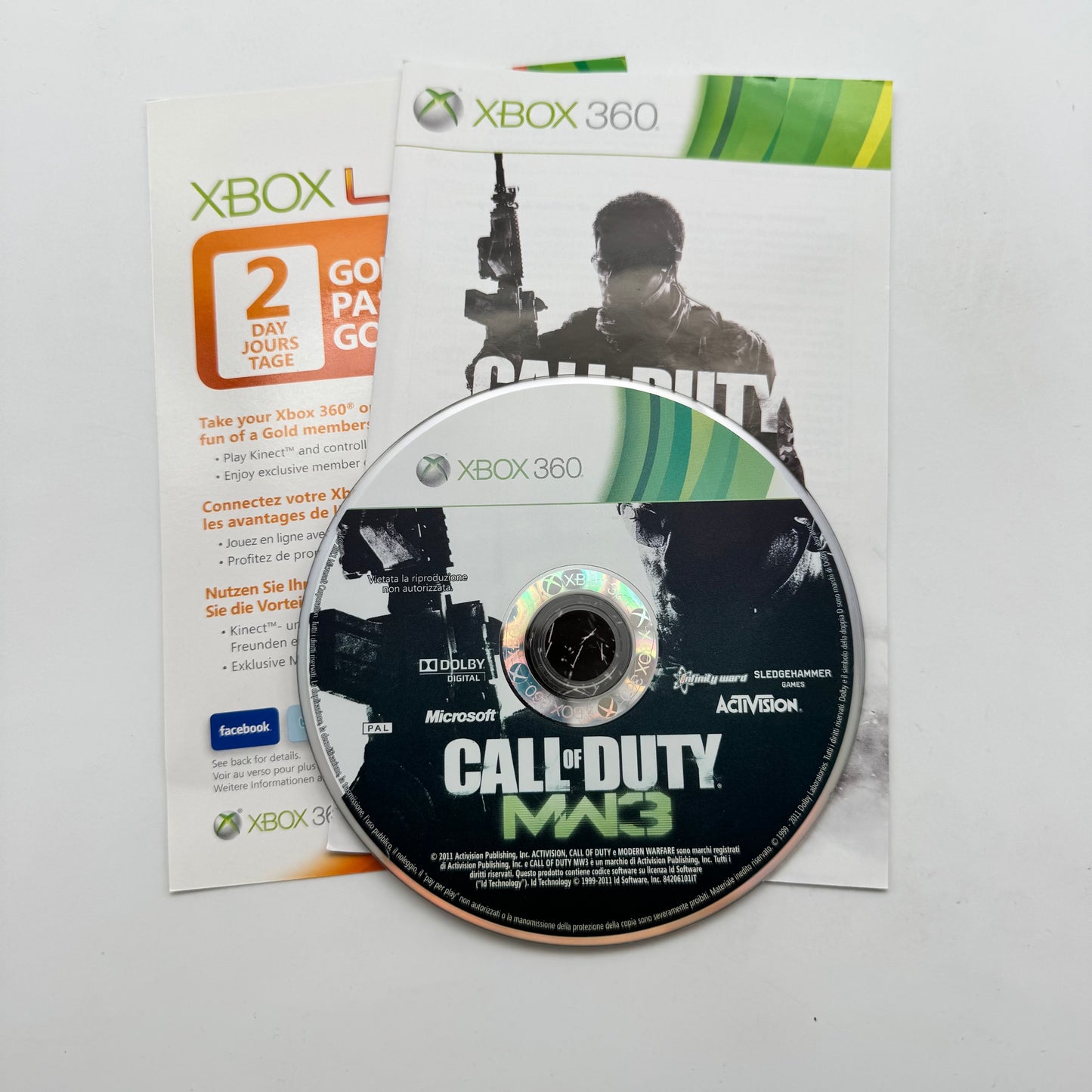 Call of Duty MW3 Xbox 360 PAL ITA (USATO)