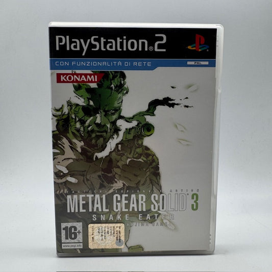 Metal Gear Solid3: Snake Eater PS2 Playstation 2 PAL ITA (USATO)