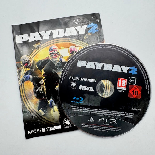 PayDay 2 PS3 Playstation 3 PAL ITA (usato)
