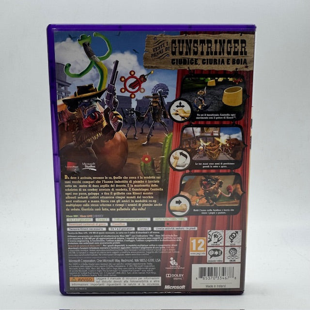 The GunStringer  for Kinect Xbox 360 PAL ITA (Usato)