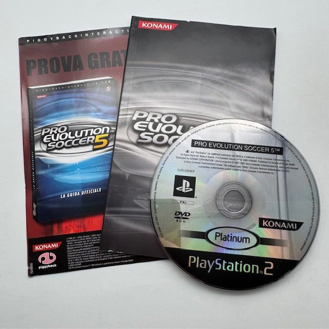 Pro Evolution Soccer 5 Platinum Ps2 Playstation 2 PAL ITA (USATO)