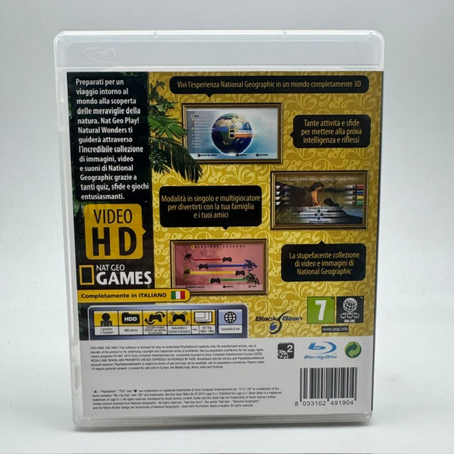 Nat Geo Quiz! Wilde Life PS3 Playstation 3 PAL ITA (usato)