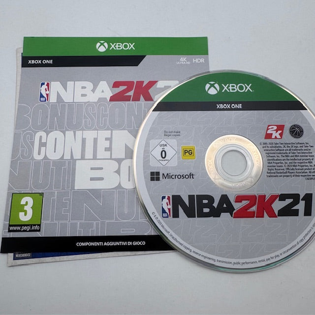 NBA 2K21 Xbox One PAL ITA (USATO)