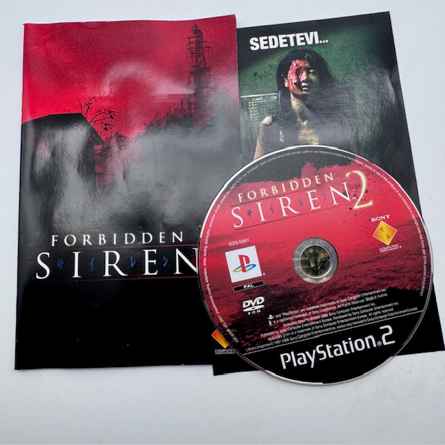 Forbidden Siren 2 PS2 Playstation 2 PAL ITA (USATO)