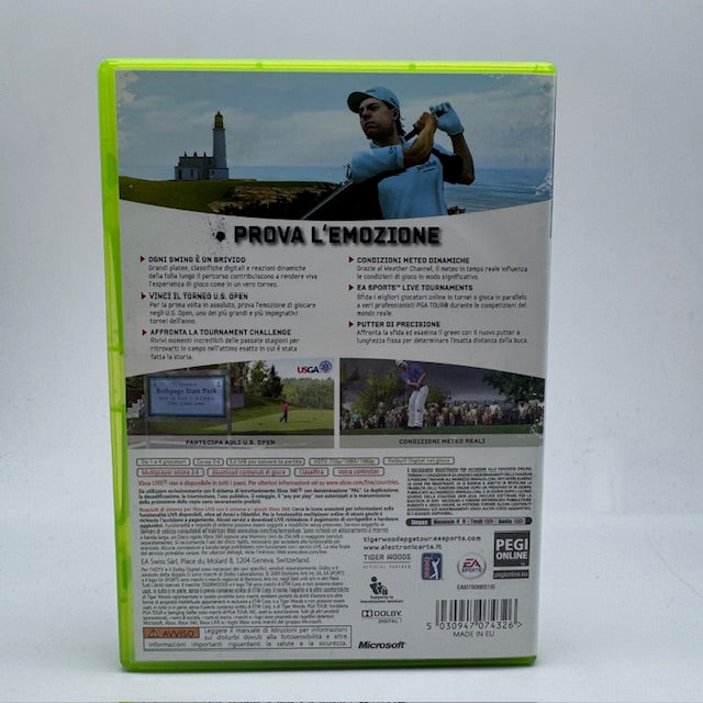 TIGER WOODS PGA TOUR 10 Xbox 360 PAL ITA (USATO)