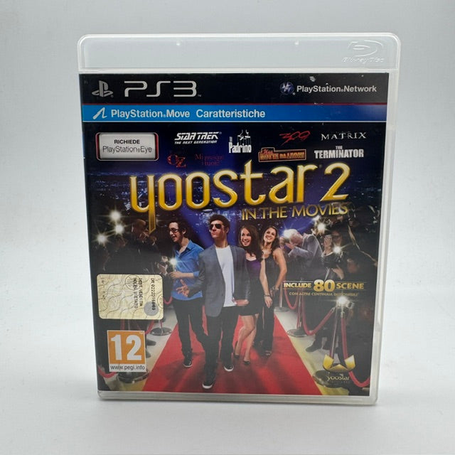 Yoostar 2 in the movies PS3 Playstation 3 PAL ITA (usato)