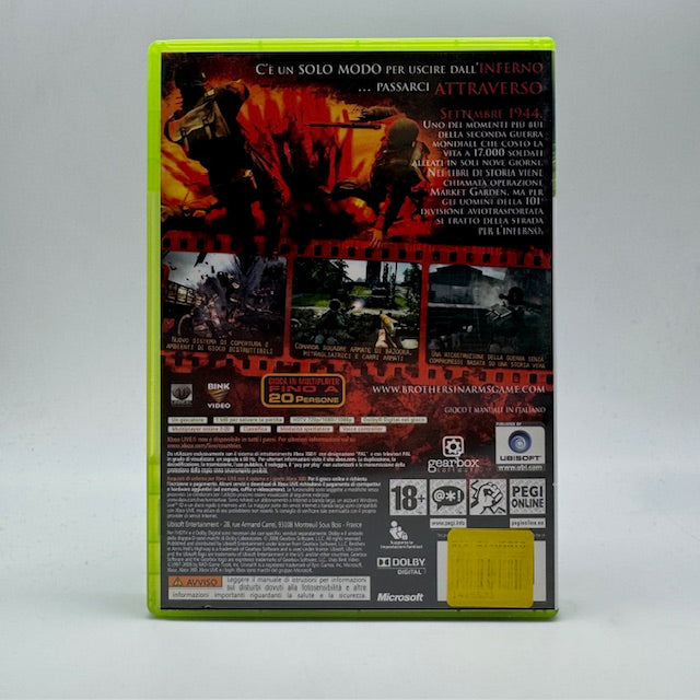Brothers in Arms Hell's Highway Xbox 360 PAL ITA (Usato)