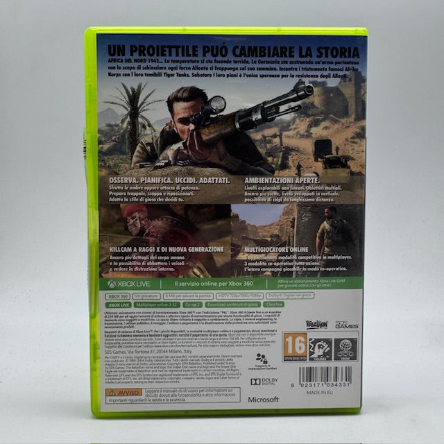 Sniper Elite III Xbox 360 PAL ITA (Usato)