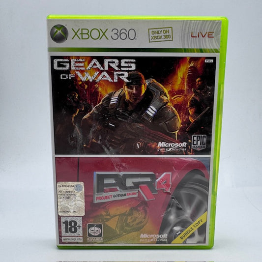 GEARS Of WARS / PGR4  Xbox 360 PAL ITA (USATO)